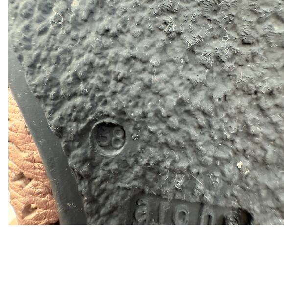 Arche Lilly Laser Cut Leather Butter Soft Metallic Ballet Flats Women's 38/7.5-8 - Picture 11 of 11